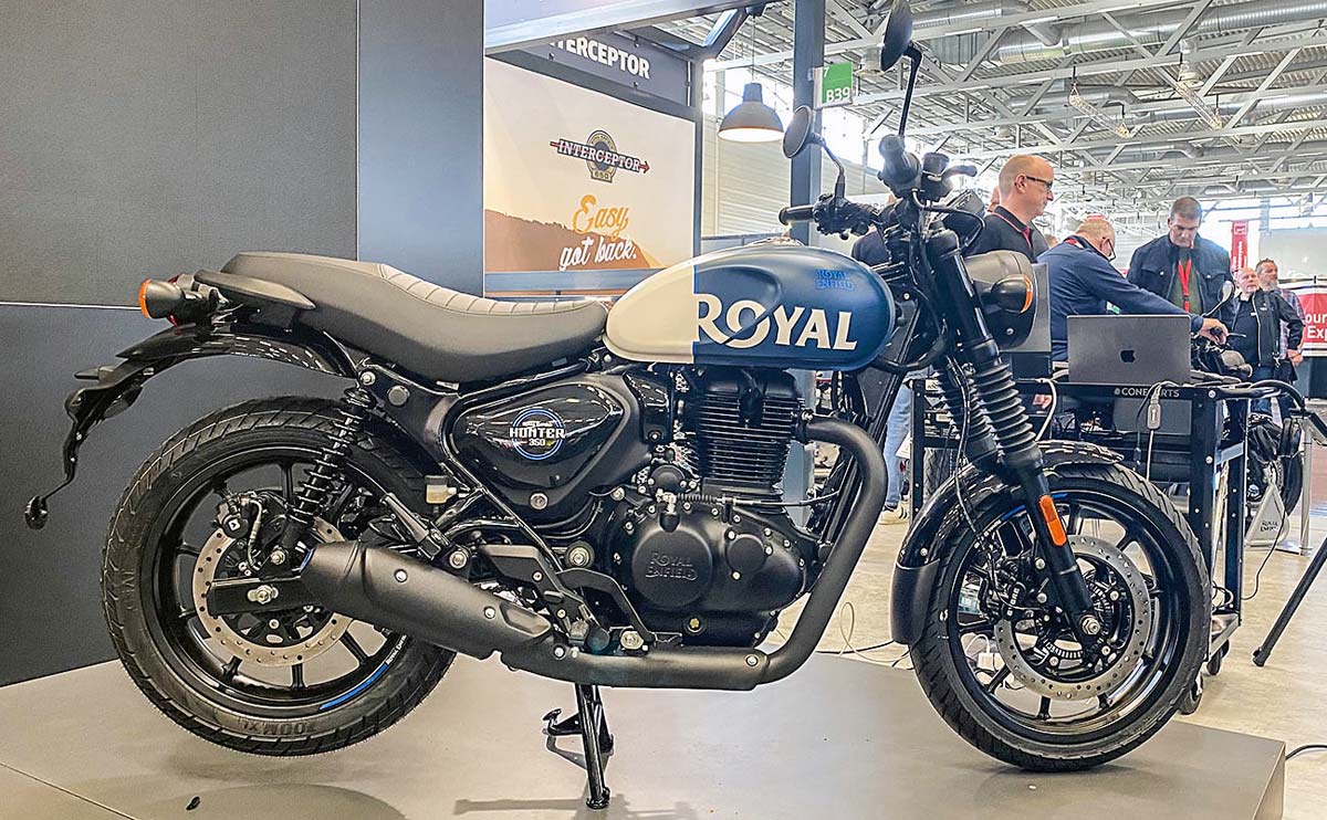 Angenehm geerdet: 350er Hunter von Royal Enfield