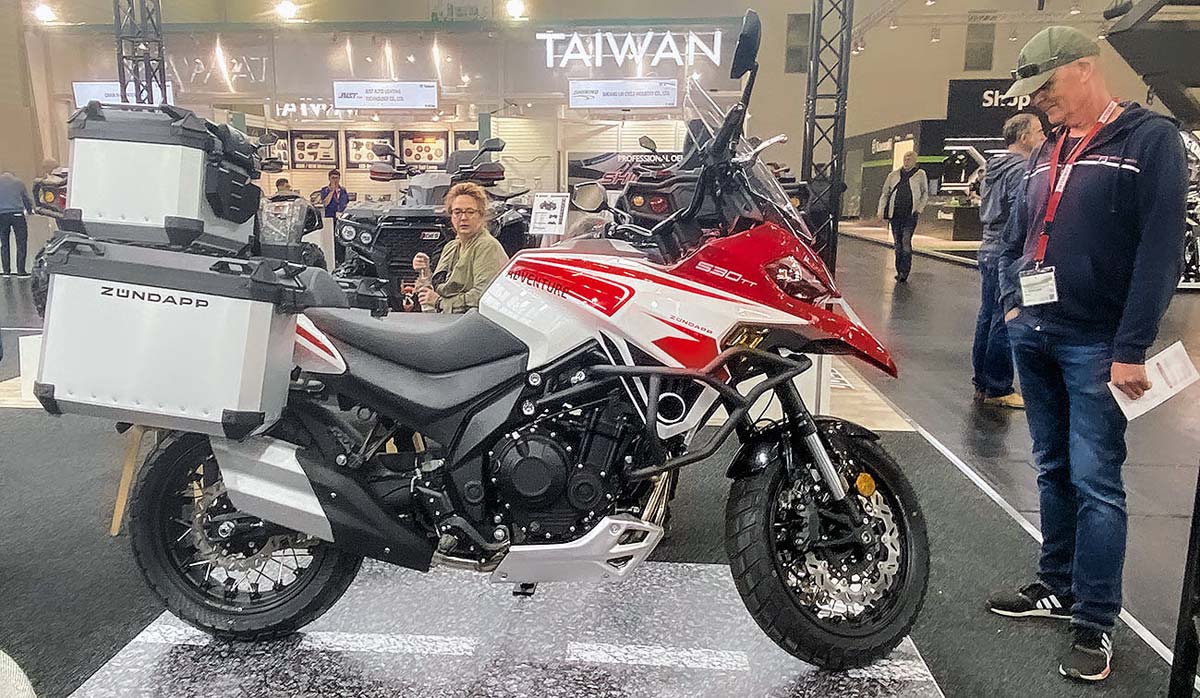 Zündapp mit einem reisetauglichen 500er Zweizylinder