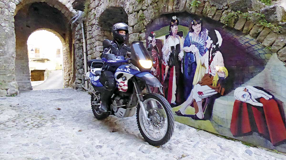 In der Altstadt von Joyeuse