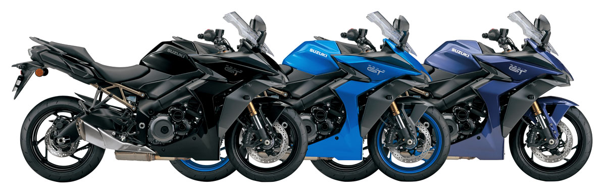 Suzuki GSX-S1000 GT - 3 Farben für das Modell 2022 zur Auswahl 