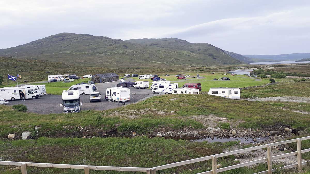 Campingplatz bei Portree