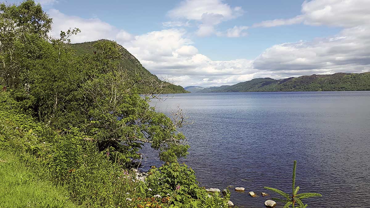 Blick auf Loch Ness