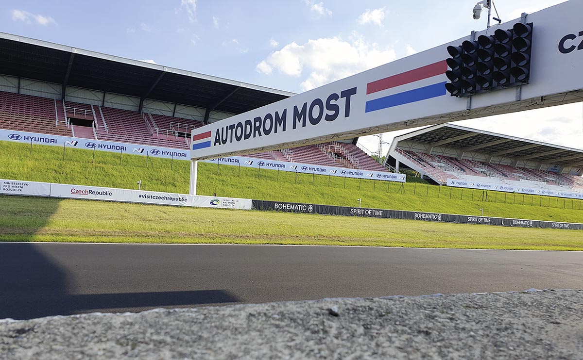 Autodrom Most - das Ziel der Tour