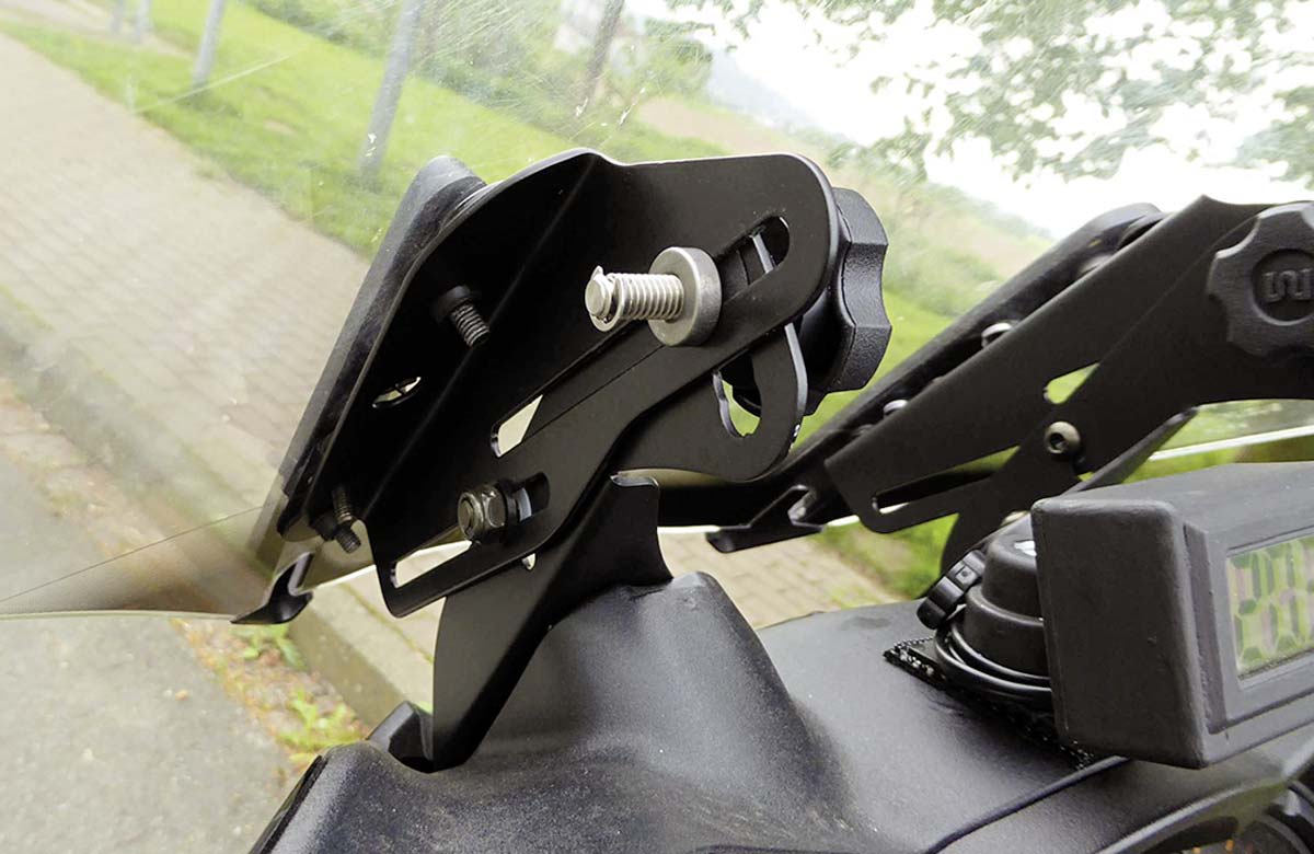 Praktisch: Scheibenwinkel-Verstellung