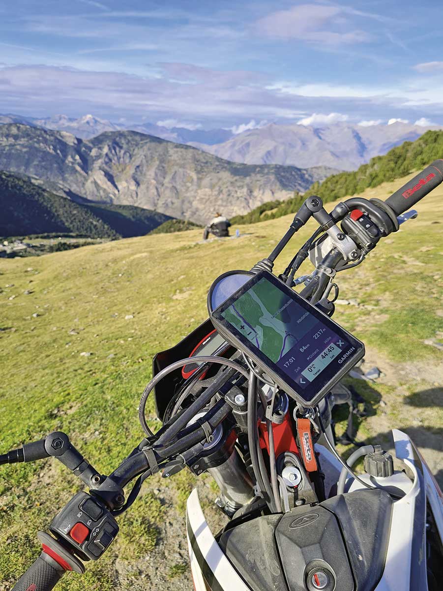 Ausblick am Creu de L'Eixol