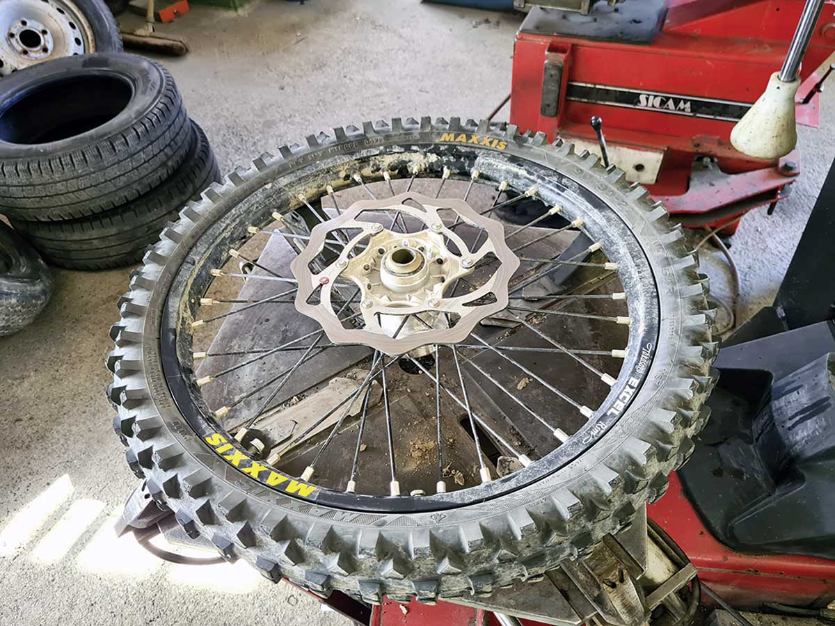 Reifenpanne - kann passieren