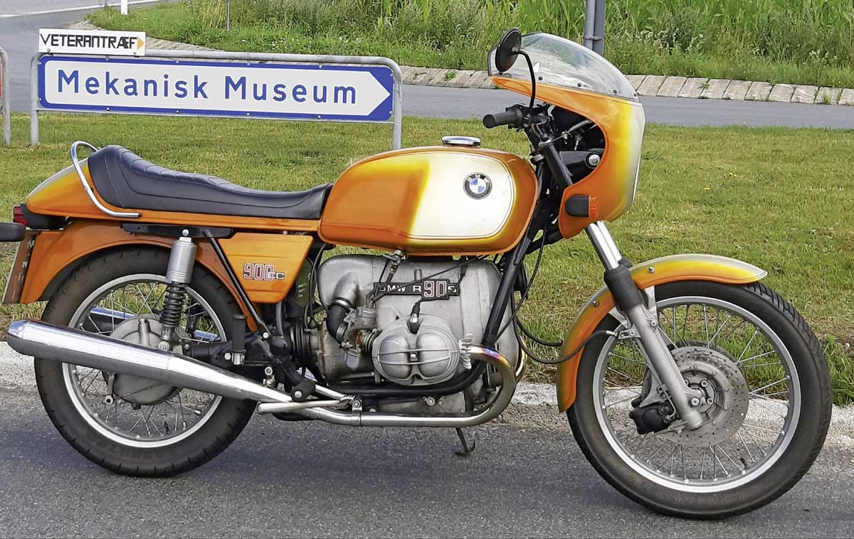 BMW R 90 S in legendärer Lackierung