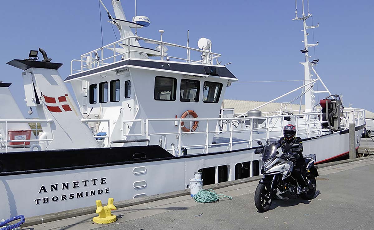 Auch die Honda NC 750 X macht viel Spaß