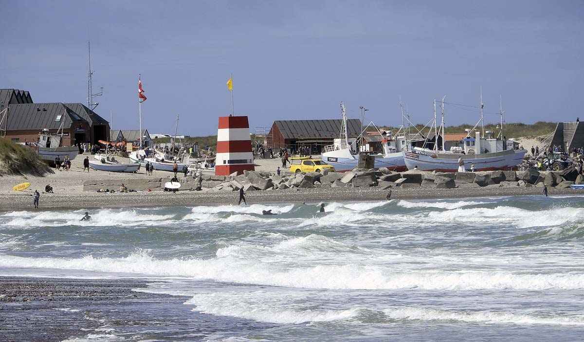 Wind und Wellen in Dänemark