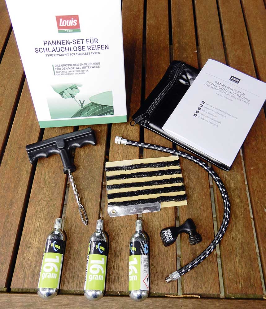Praktischer Reifenreparatursatz von Louis