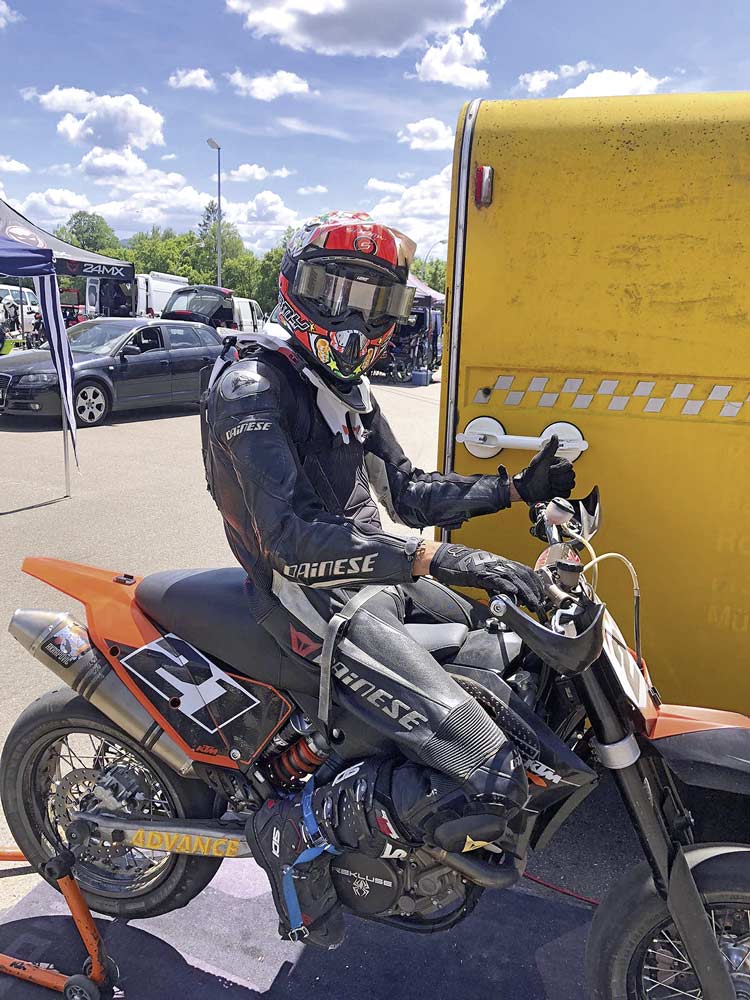Supermoto Training in Kircheim unter Teck
