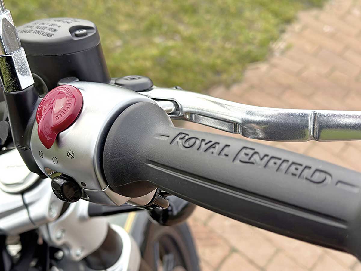 Schaltergehäuse aus Alu + einstellbare Hebel