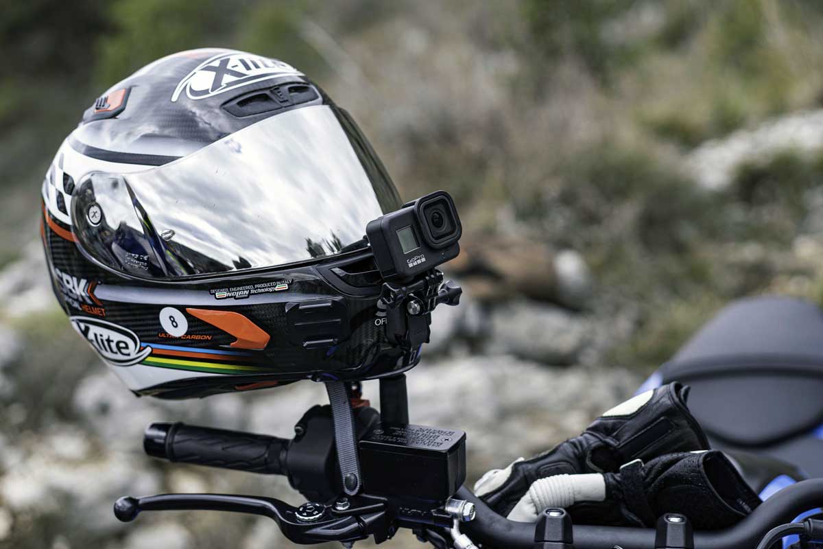 Action Cams kommen bei Motorradtouren regelmäßig zum Einsatz, das Material darf aber nur im privaten Rahmen genutzt werden.