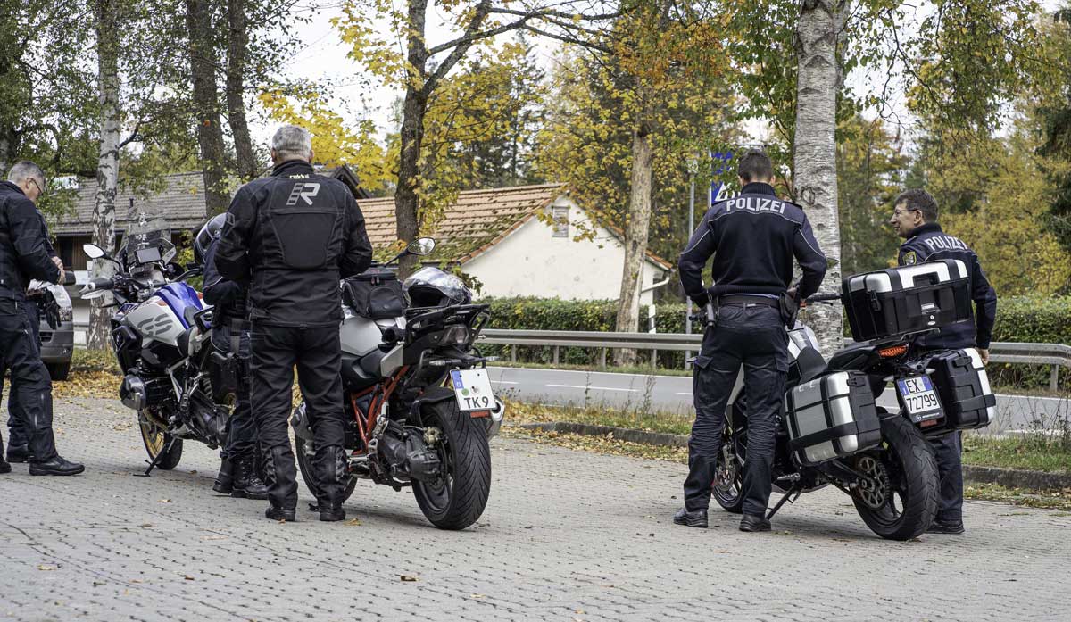 Kontrollen durch die Polizei