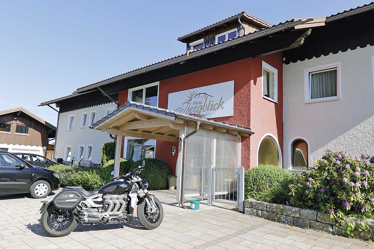 Ausgangspunkt der Tour: Hotel Bergblick