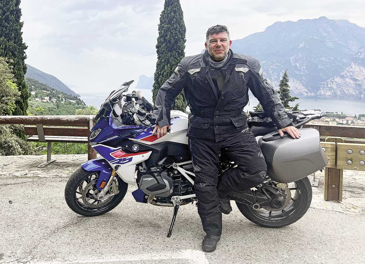Mit der BMW R 1250 RS an den Gardasee