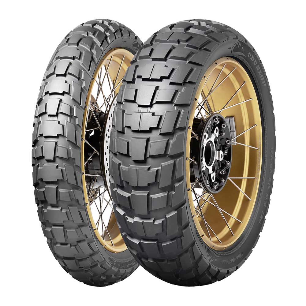 Spagat für Straße und Gelände, der Dunlop Trailmax Raid