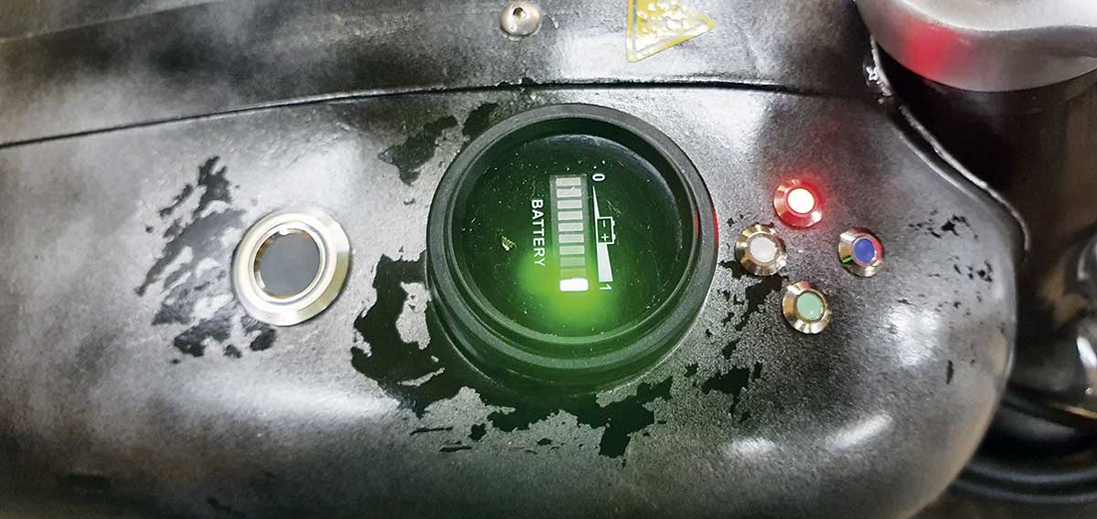 Ladestandanzeige statt Tankdeckel