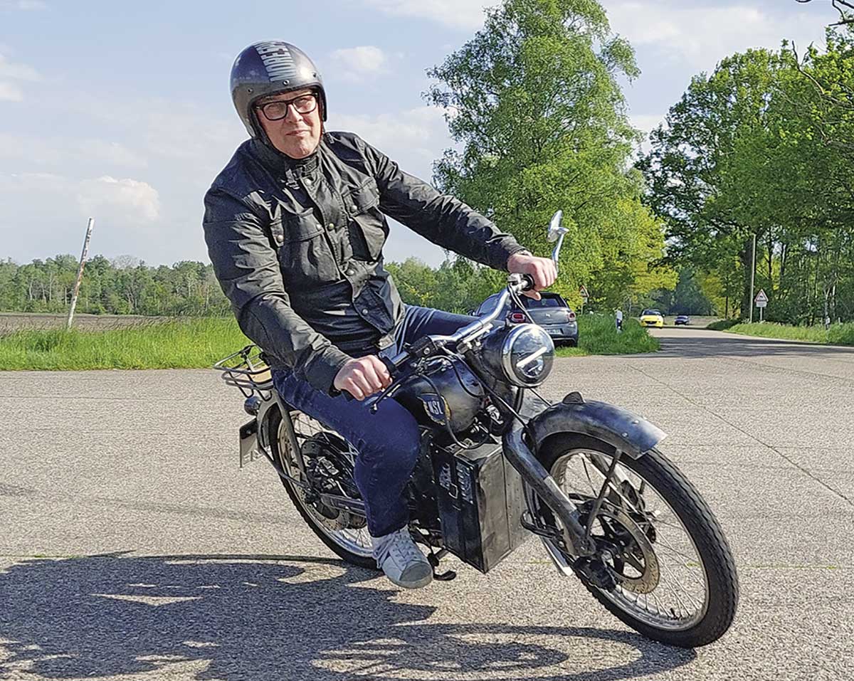 Fahrspaß pur mit der Umgebauten NSU Fox