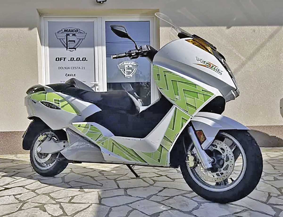 Vectrix VX1 mit Frischzellenkur