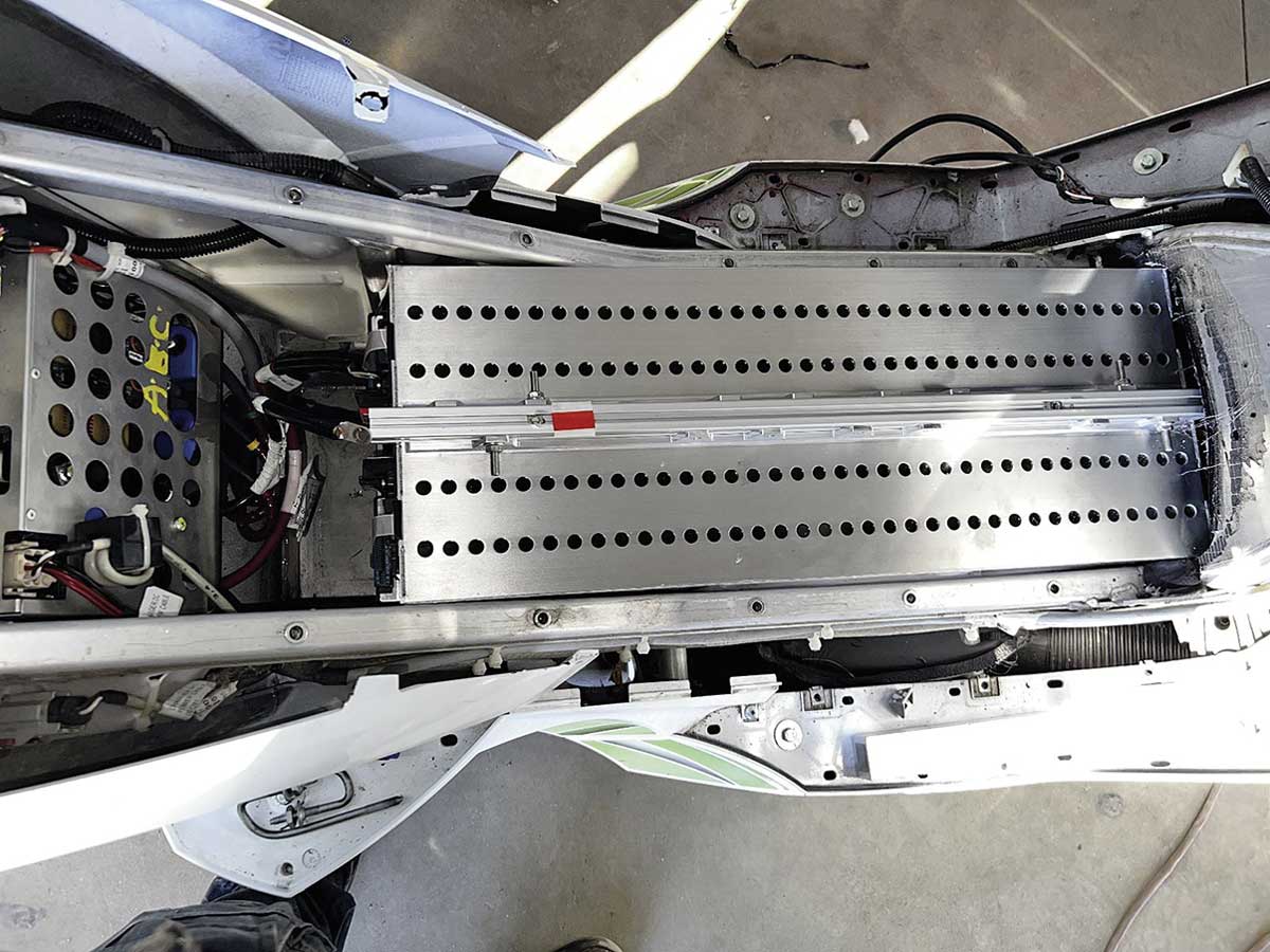 Der Stauraum wird benötigt 