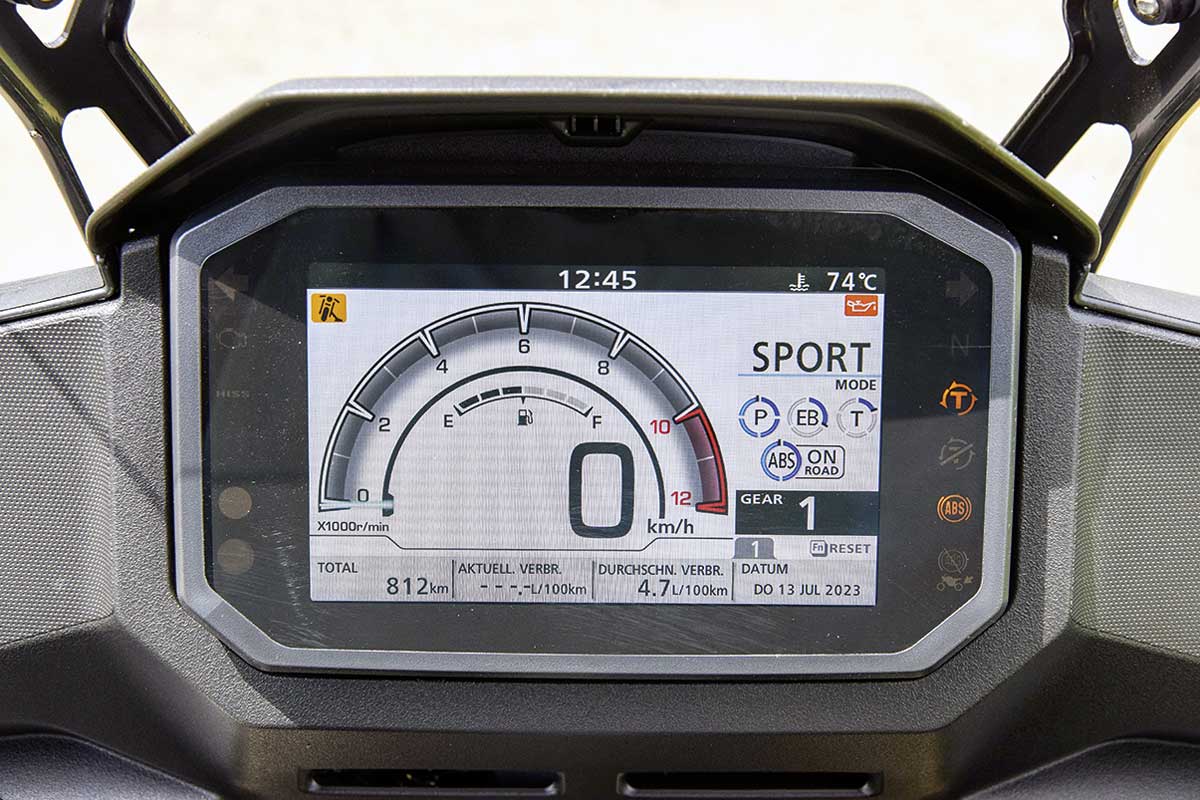 Zeitgemäßes Farb-TFT-Display