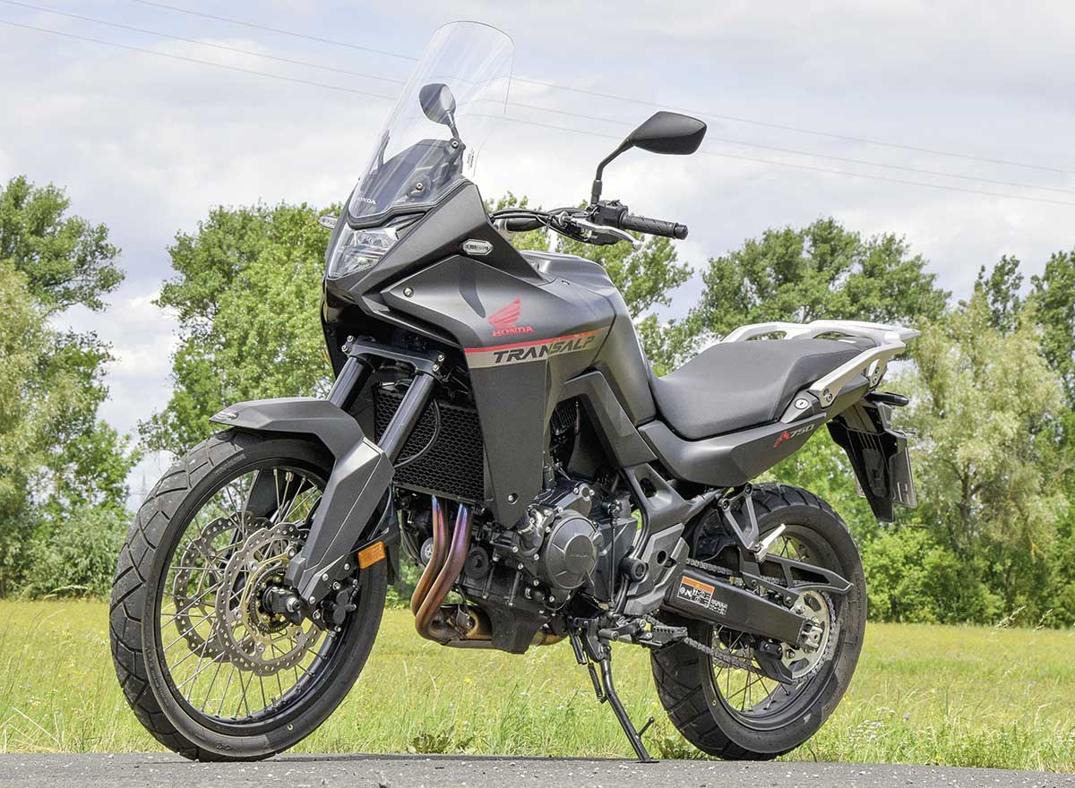 Eine Probefahrt mit der neuen Transalp lohnt sich