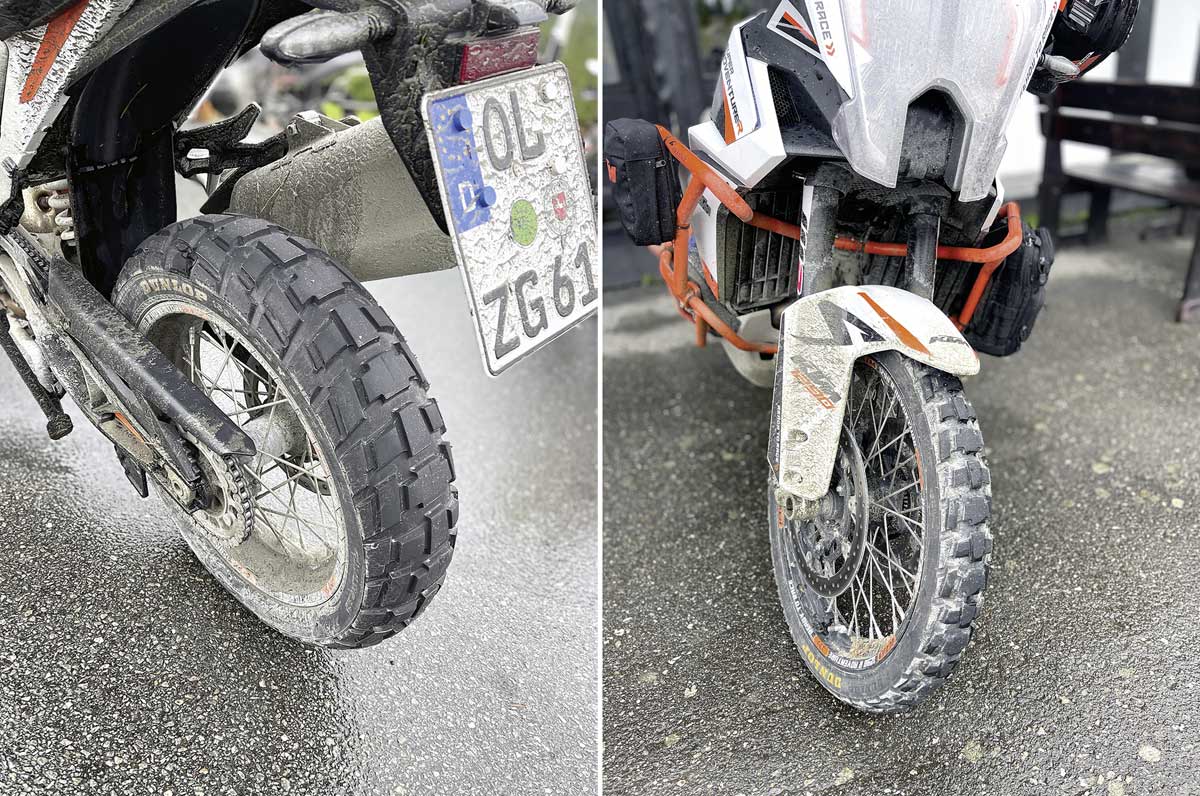 Top: der Dunlop Trailmax Raid