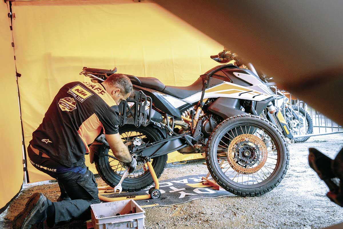 KTM bot Service vor Ort