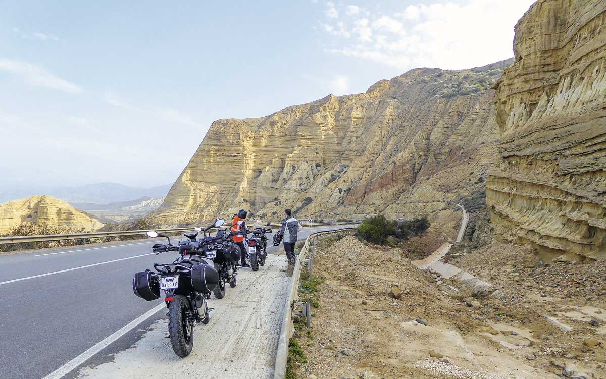 Motorradfahren in Marokko
