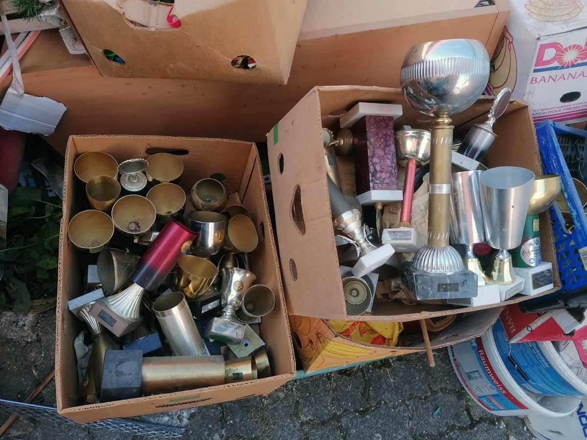 Vor drei Jahren gingen alle Pokale in den Müll
