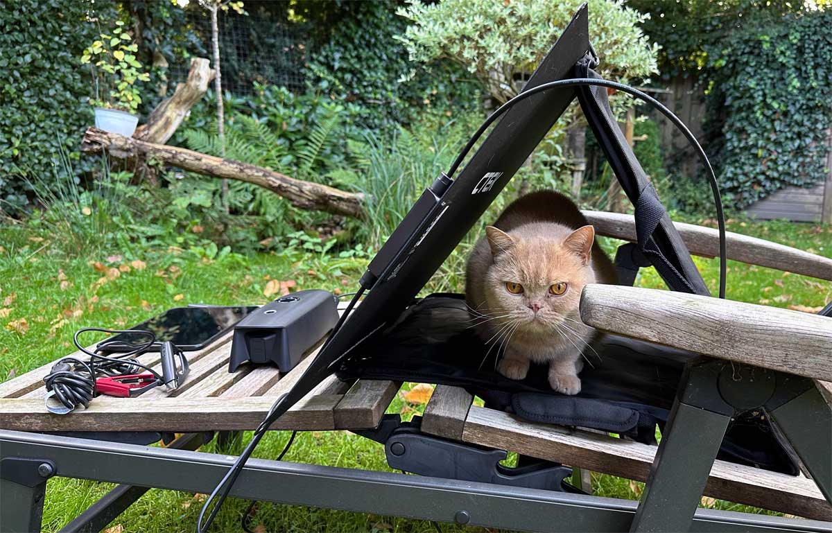 Alternative Nutzung des Solar Panel Kit