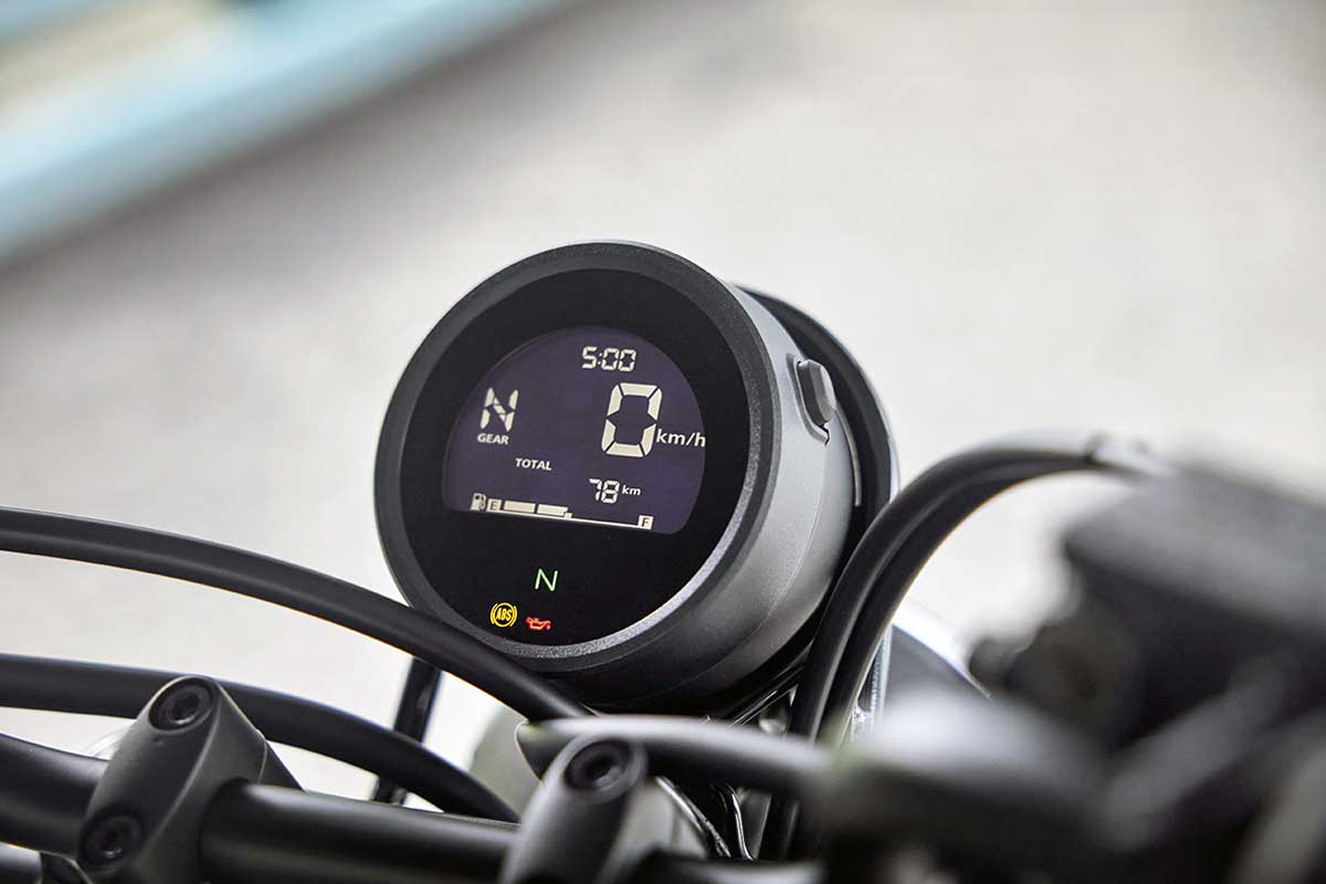 Nicht immer ideal ablesbares Display