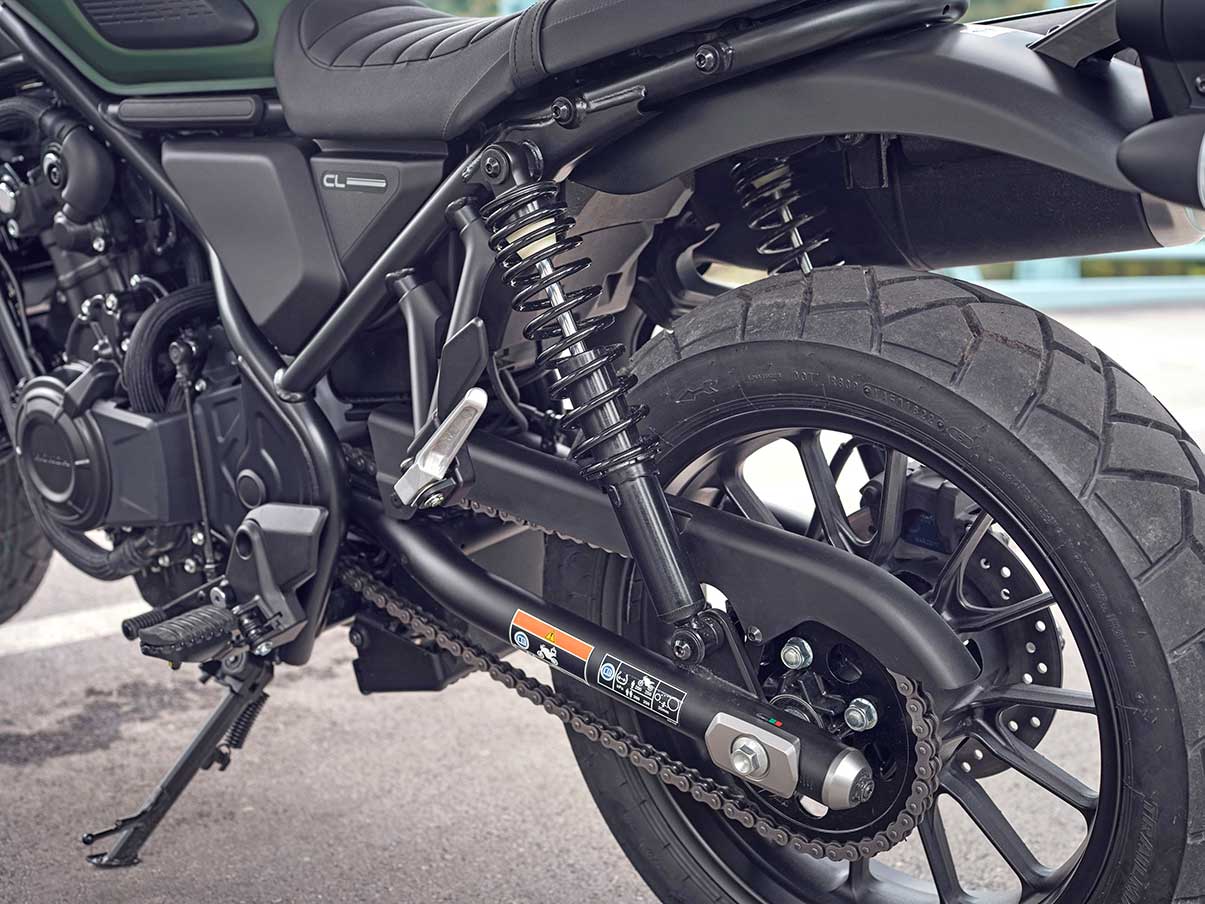 Federbasis über Hakenschlüssel einstellbar