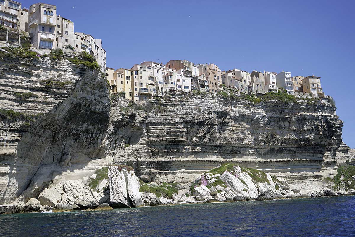 Abenteuerlich, die Altstadt von Bonifacio