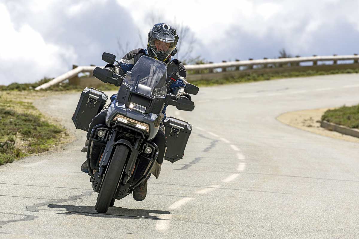 Fahrspaß mit der Harley