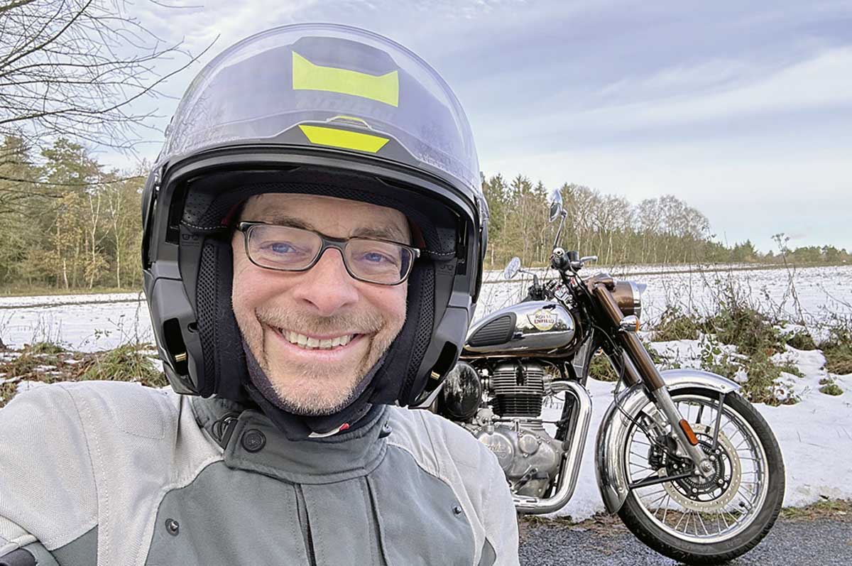 Motorradfahren macht auch im Winter Spaß