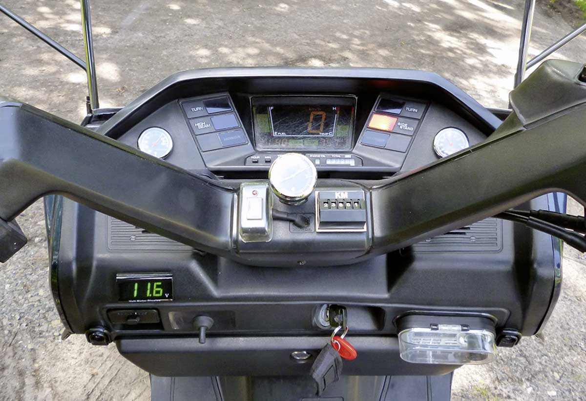 Damals ein futuristisches Cockpit
