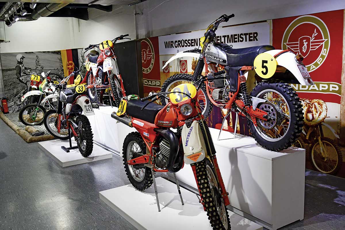 Weltmeistermotorräder von Zündapp