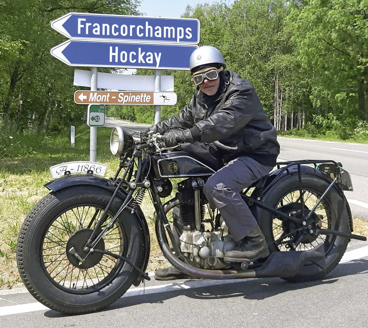 Ein Motorrad, wie ein Berg: FN M 67, Baujahr 1929