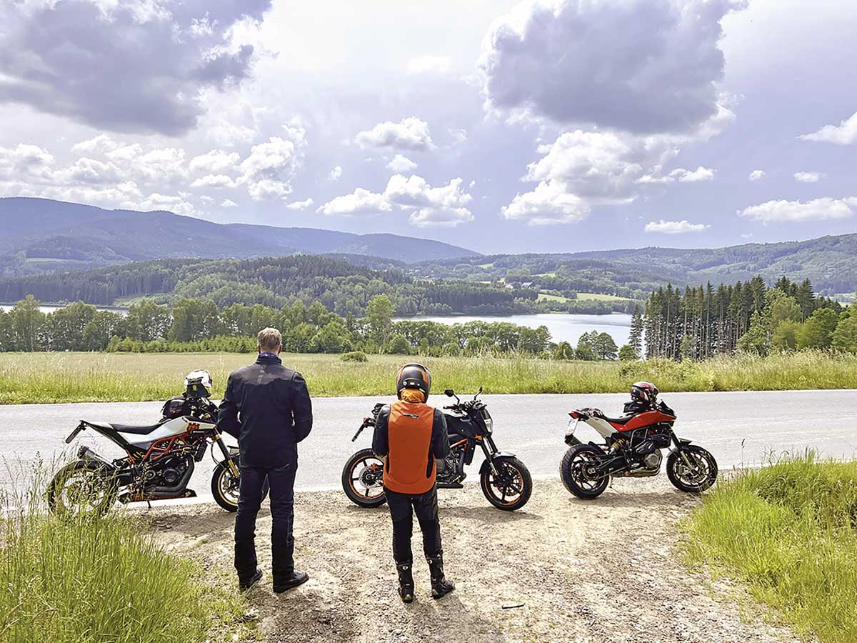 Ausfahrt im Bayerischen Wald