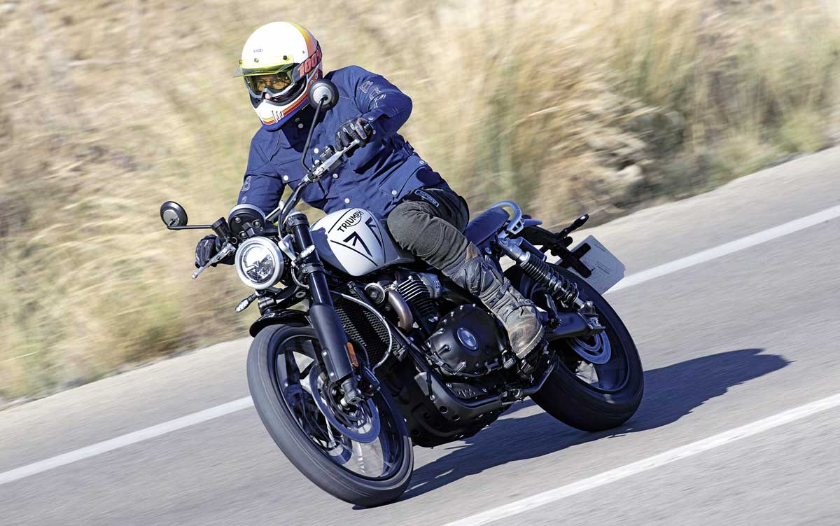 Fahrspaß auf der Landstraße