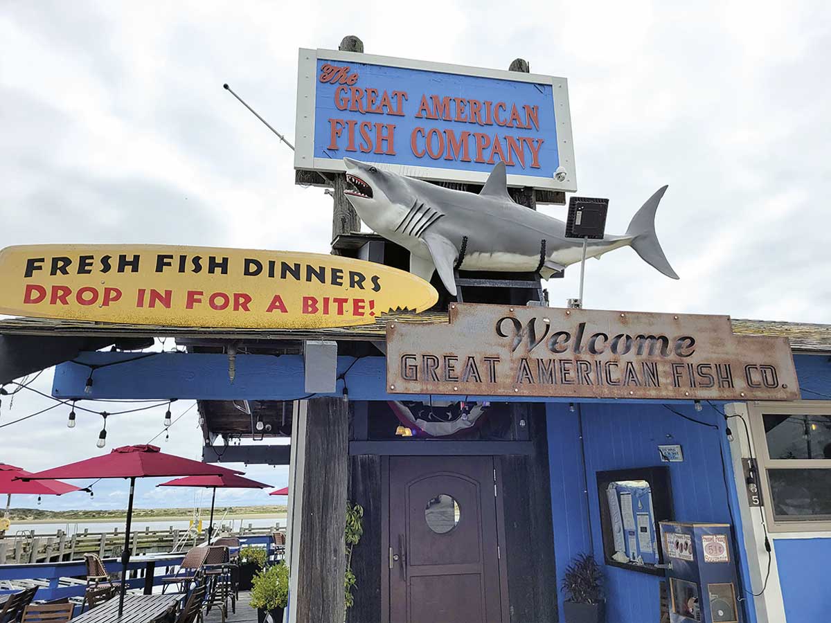 Die bekannte Fischbude in Morro Bay