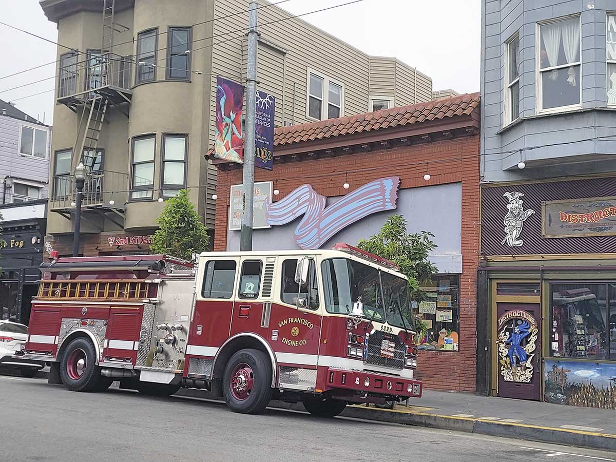 Einsatzfahrzeug des San Francisco Fire Department (SFFD)
