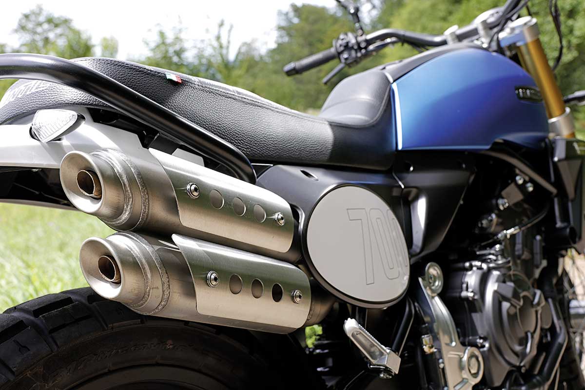 Das Doppelrohr sieht gut aus und tönt angenehm