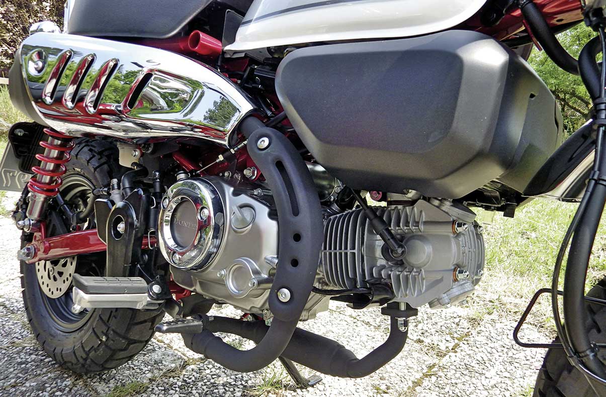 Der neue 125er Motor läuft klasse