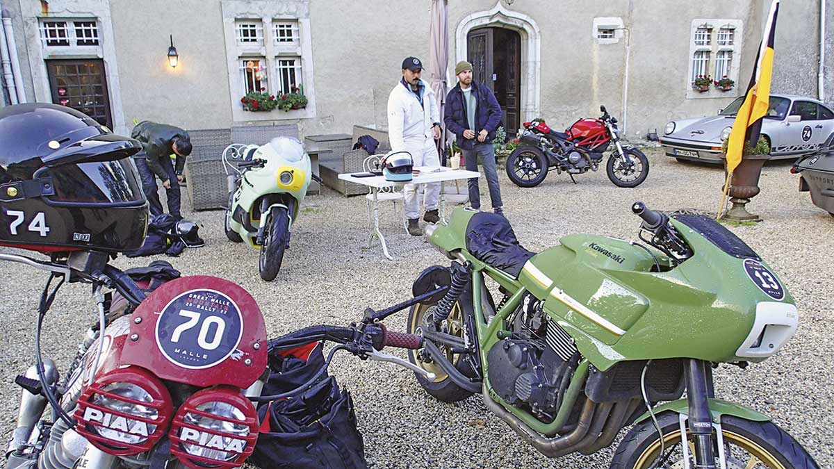 Einer der Checkpoints