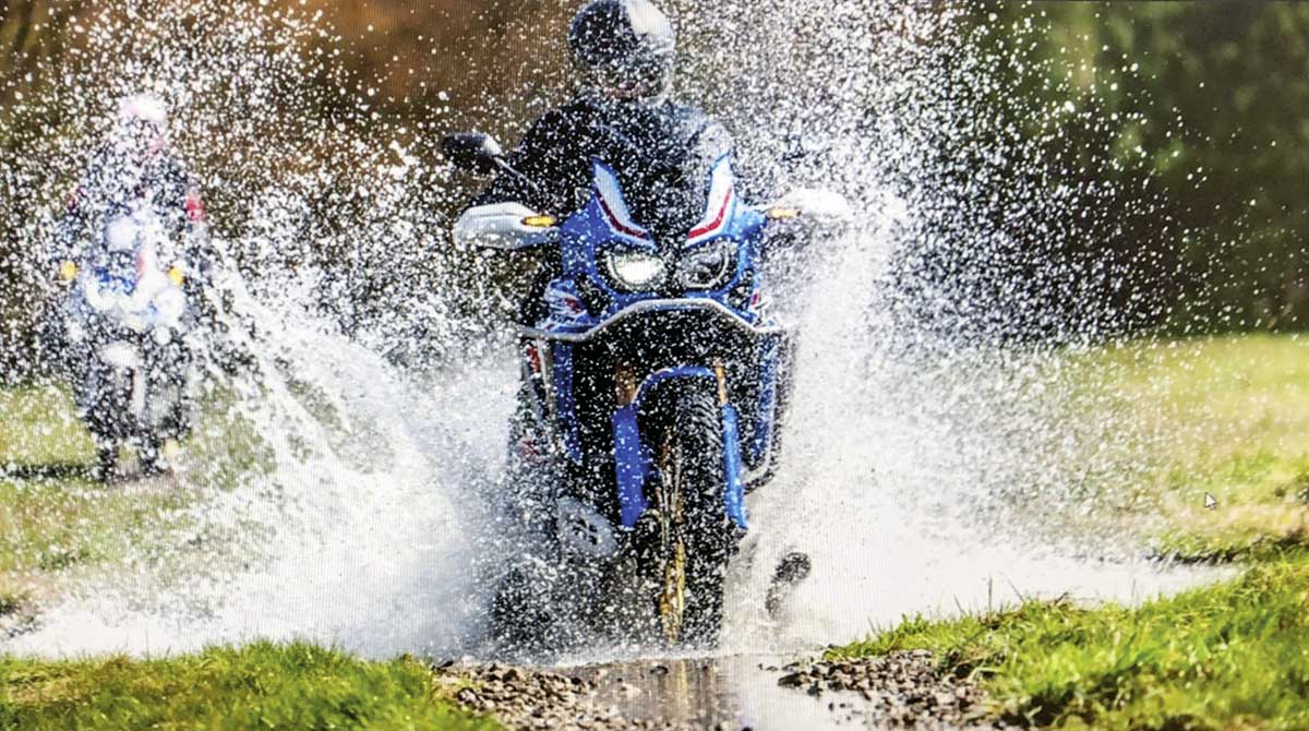 Endurotraining mit der Africa Twin