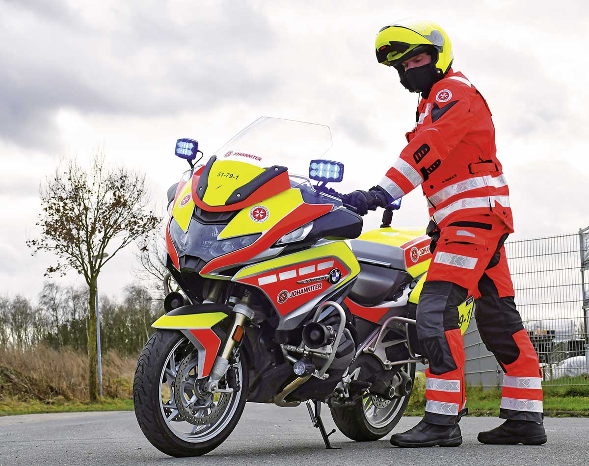 Die Einsatzmaschine: BMW 1250 RT-P