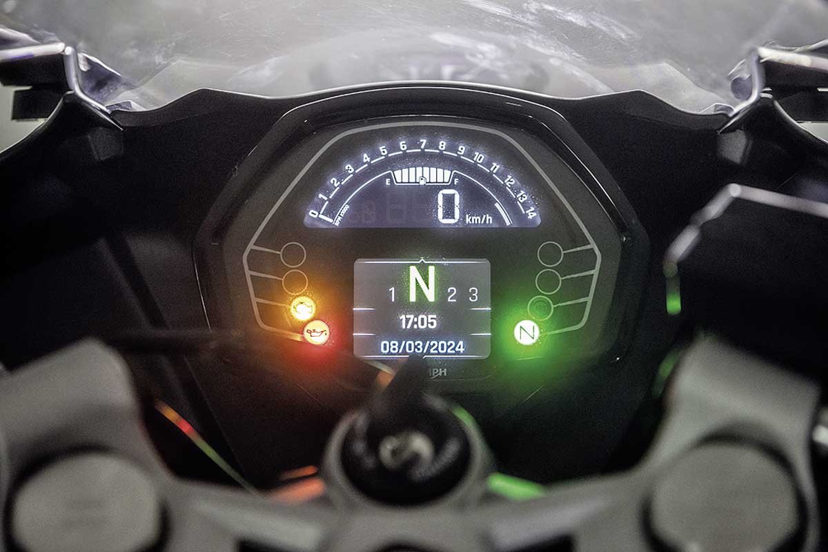 Aufgeräumtes Display